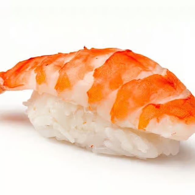 Shrimp Sushi.