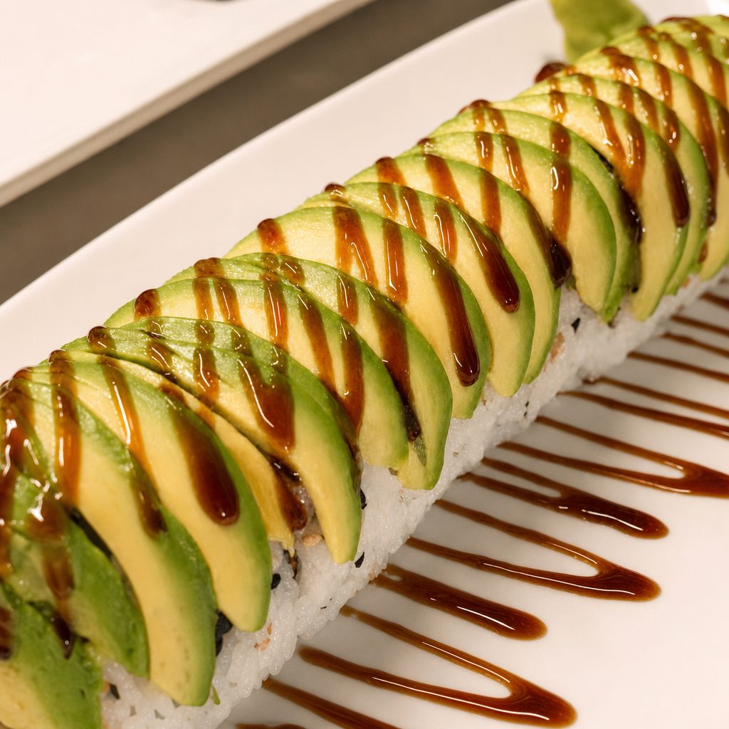 Veggie Caterpillar Roll.