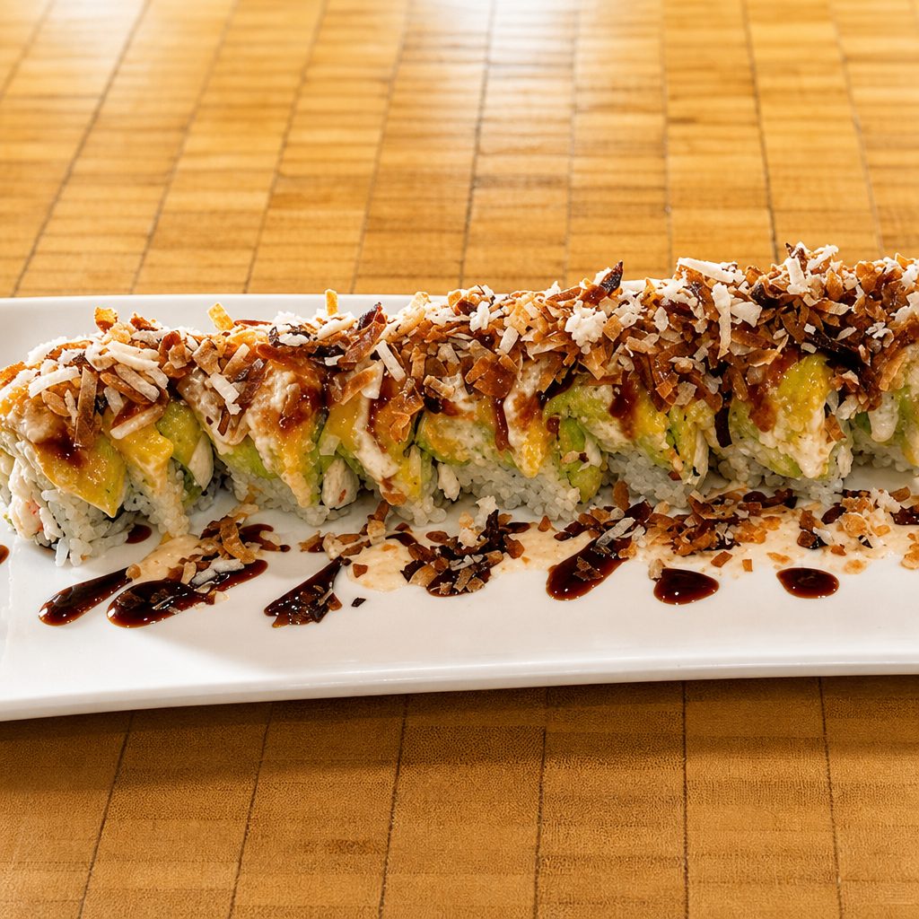 Veggie Aloha Roll.