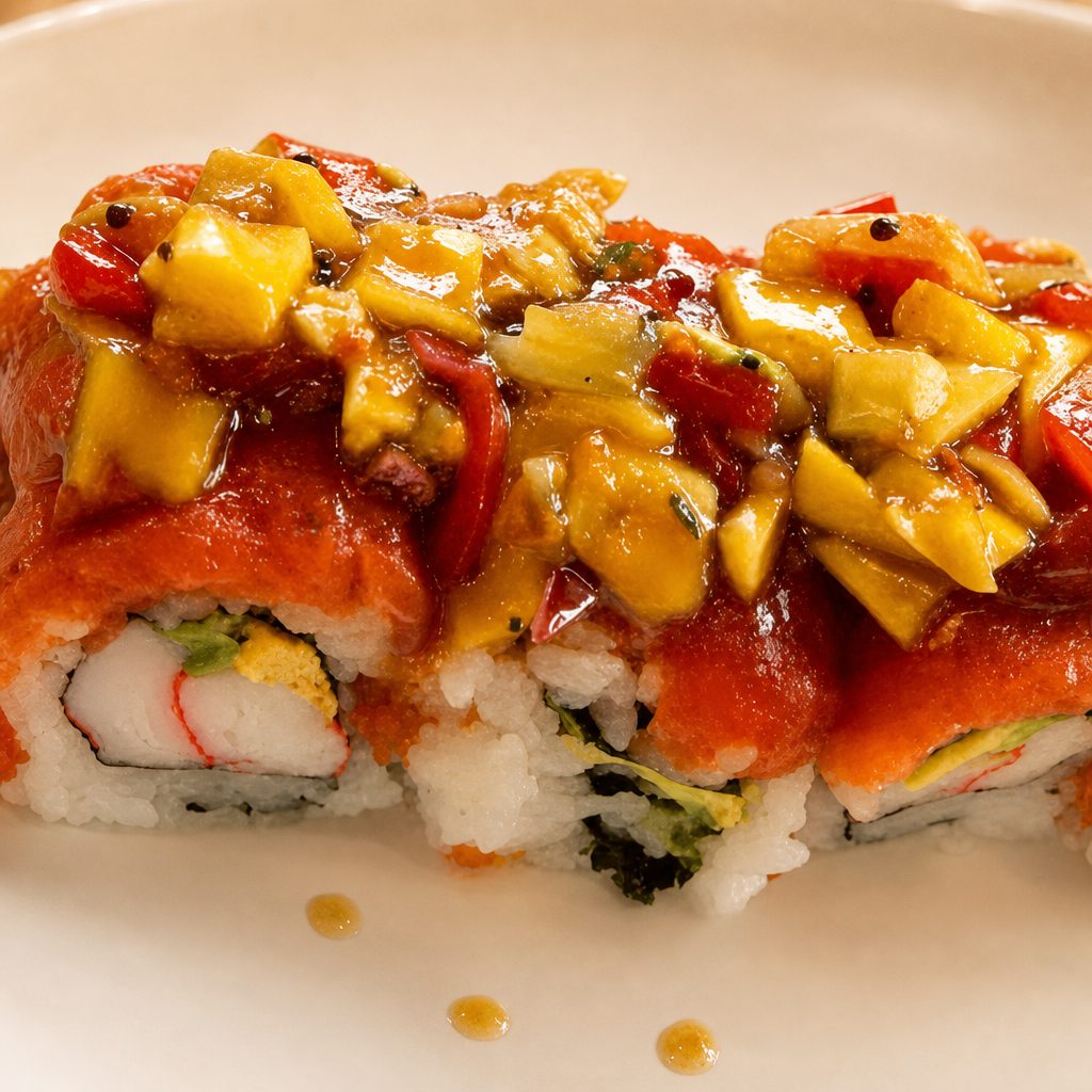 Dancing Salsa Roll.
