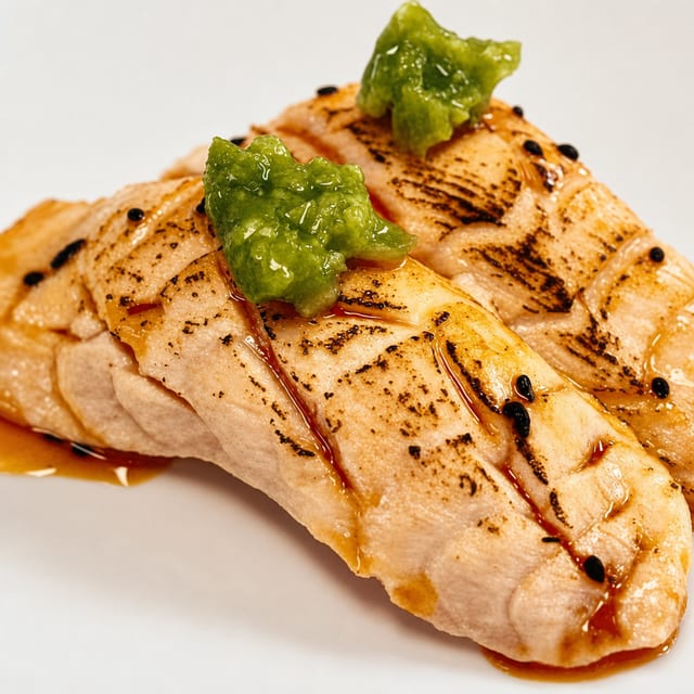 Torched Salmon Sushi (Popular).