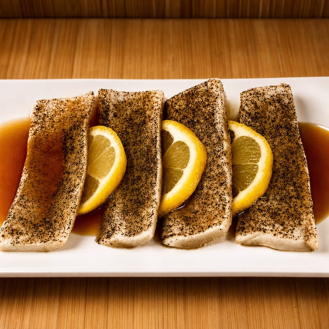 Yellowtail Tataki (Popular).
