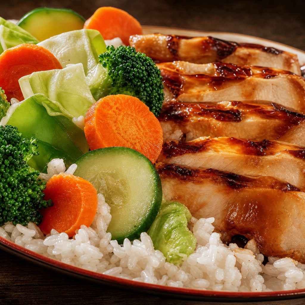 Chicken Teriyaki Bowl.