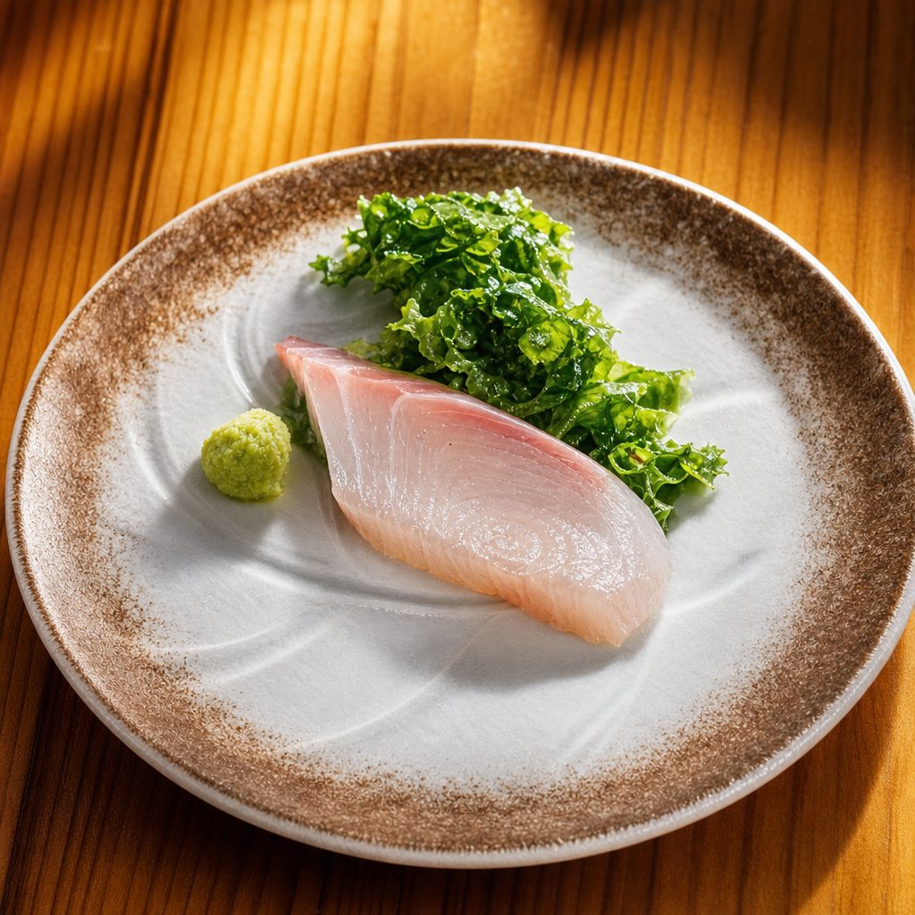 Snapper Sashimi.