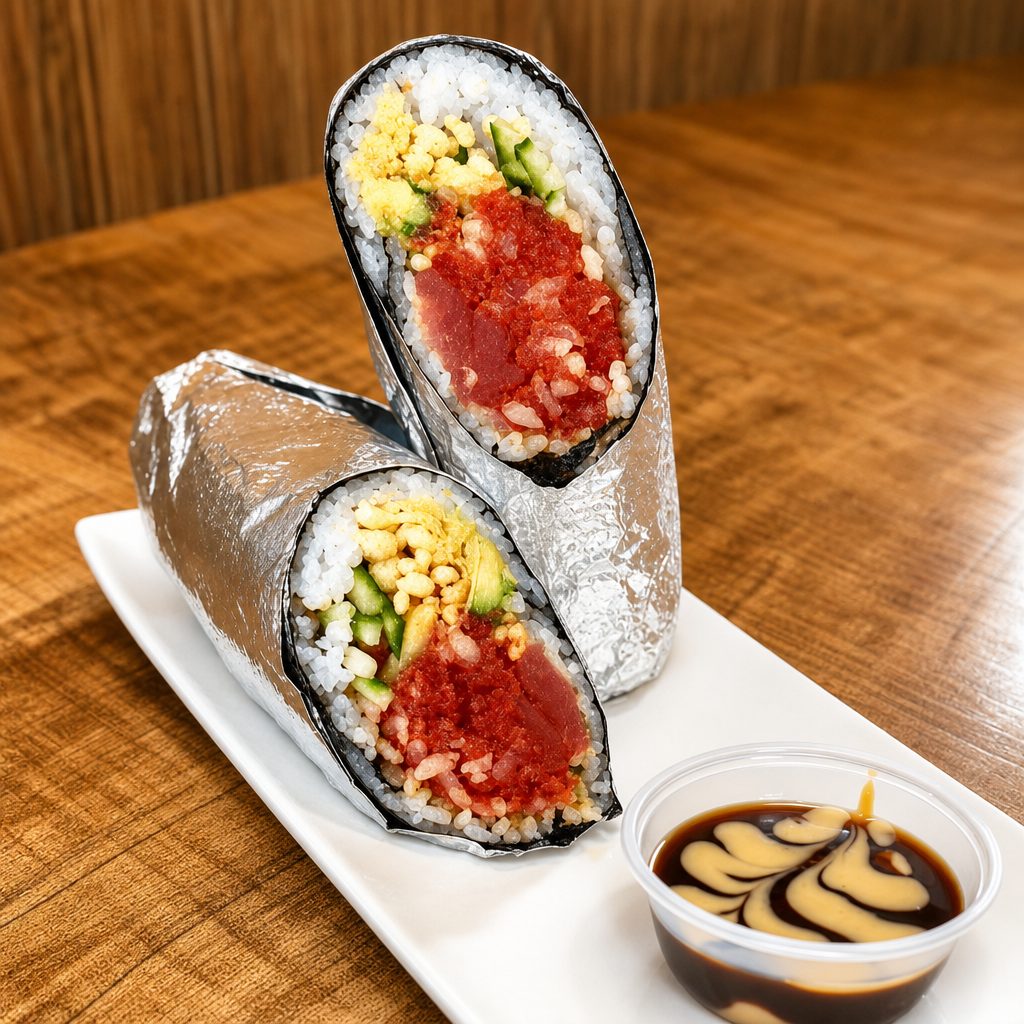 Tuna Fiesta Burrito.