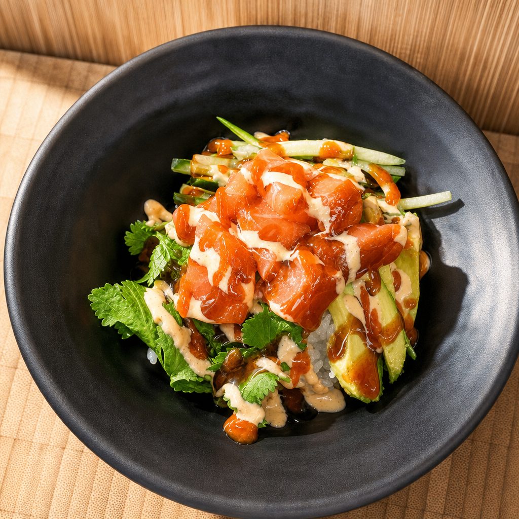 Mild Salmon Sushi Bowl (BOGO) Read Description For Change.
