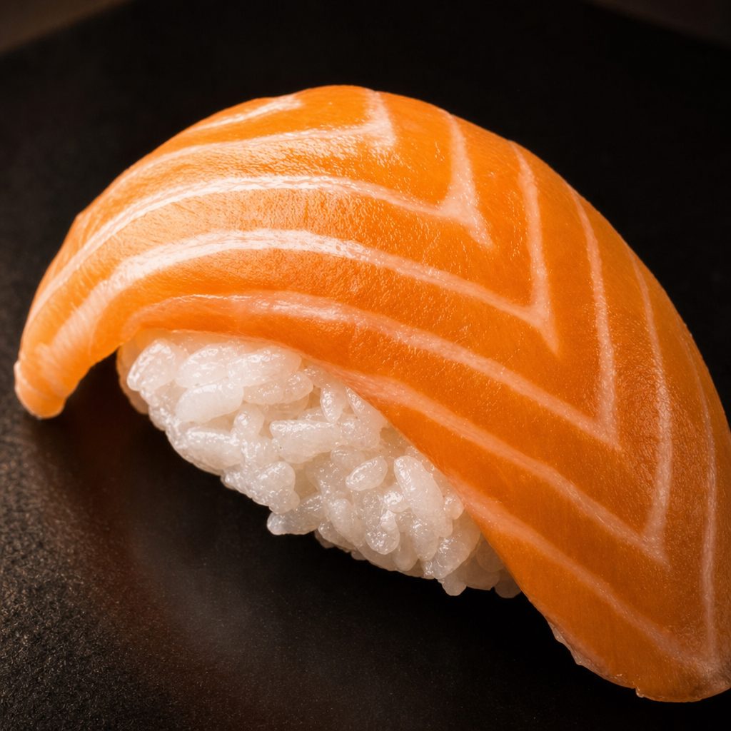 Salmon Sushi.