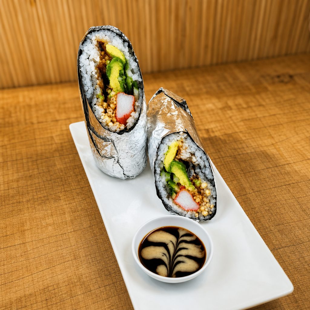 Crunchy Dragon Burrito.