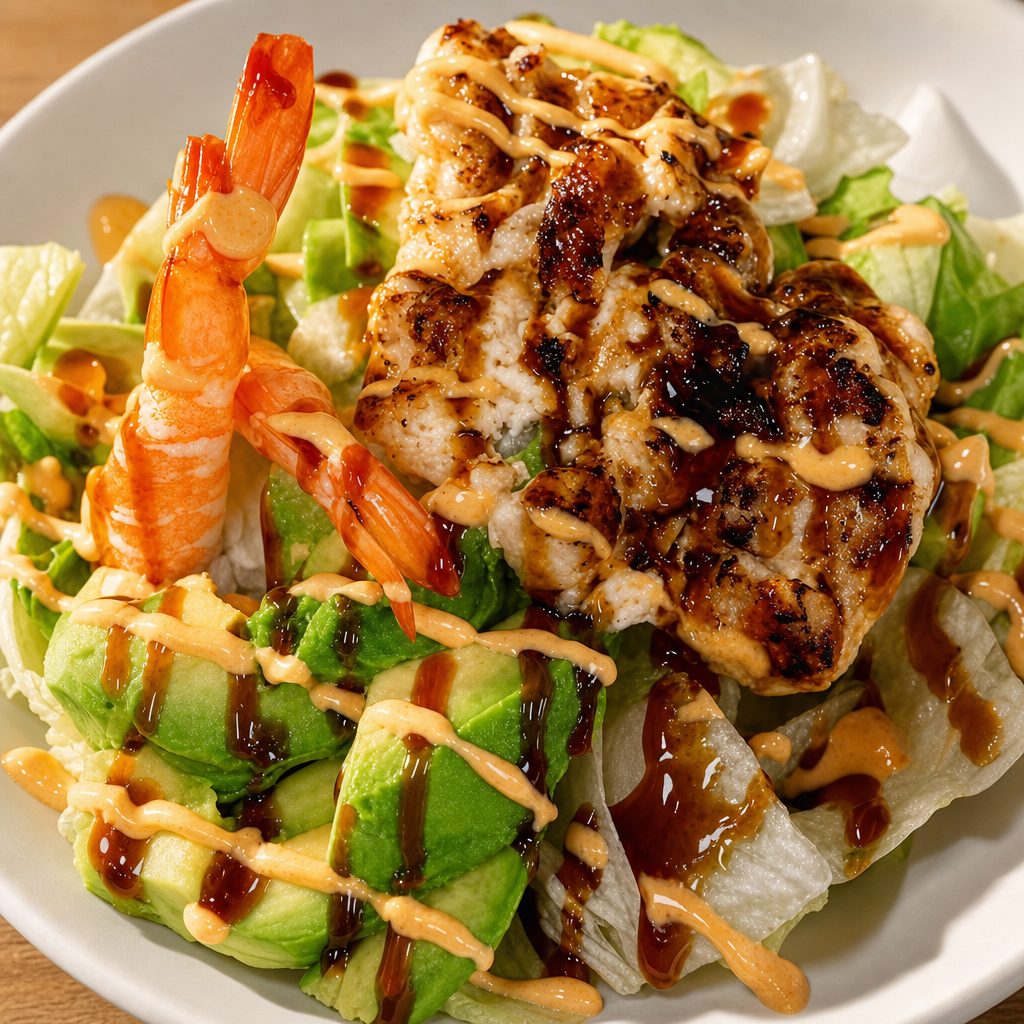 GF Baked Poke Bowl (Popular).