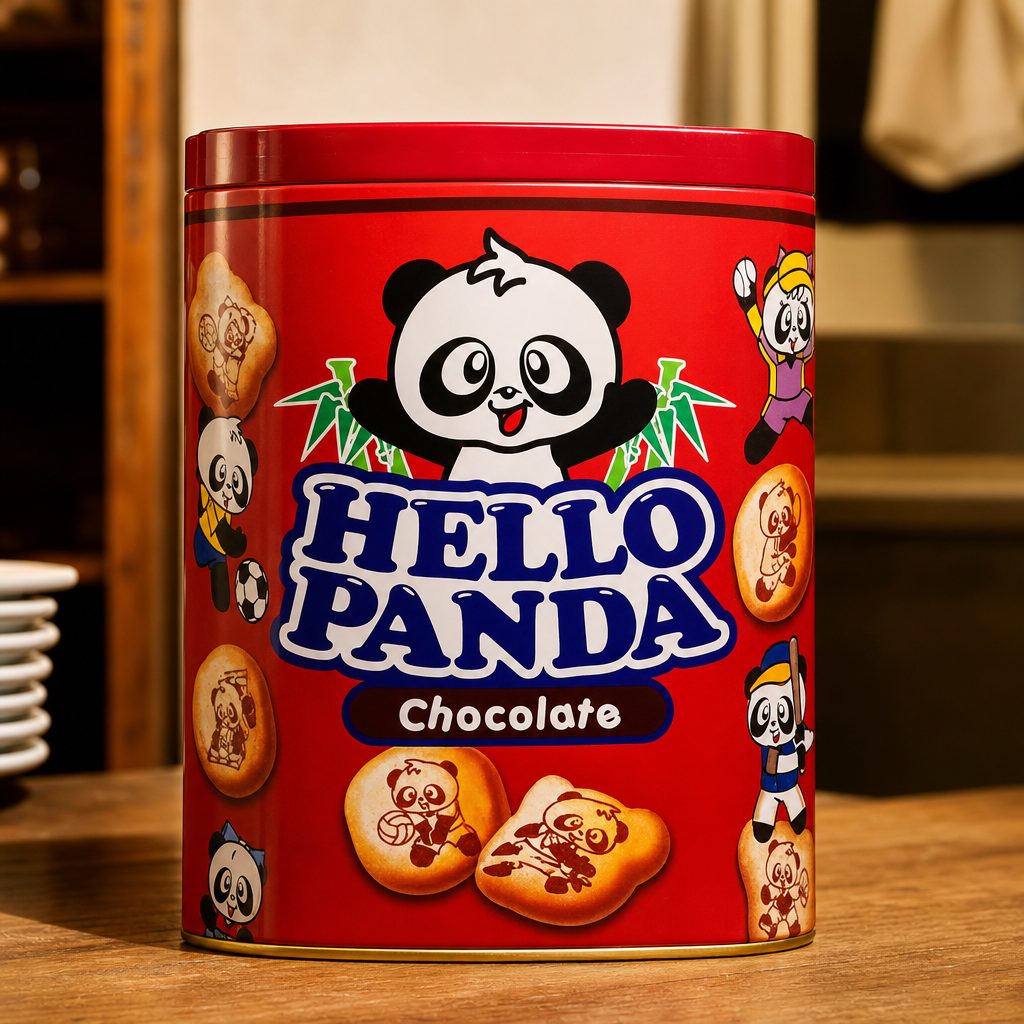 Hello Panda Chocolate.