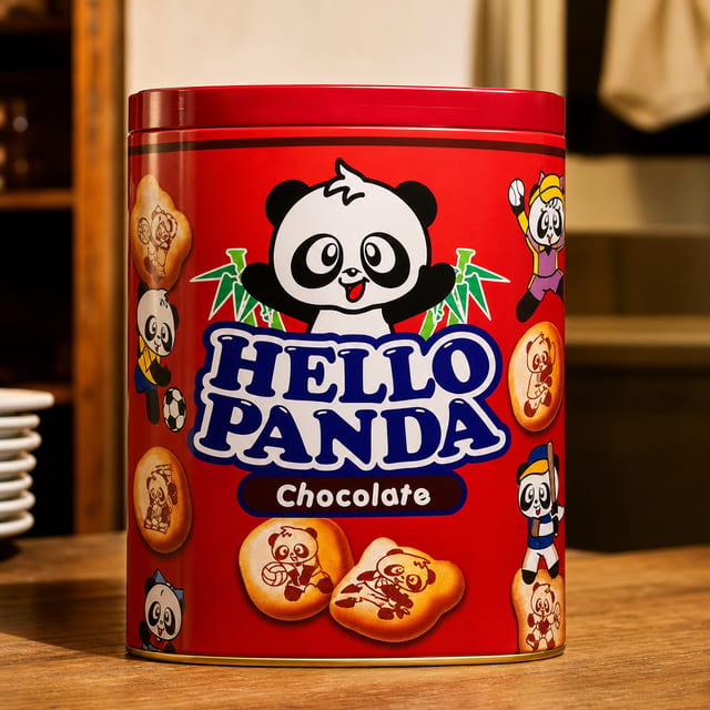 Hello Panda Chocolate.