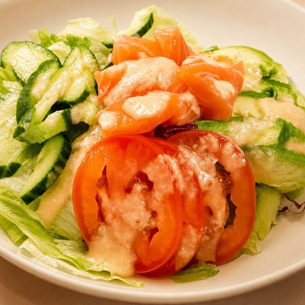 Special Salmon Salad.